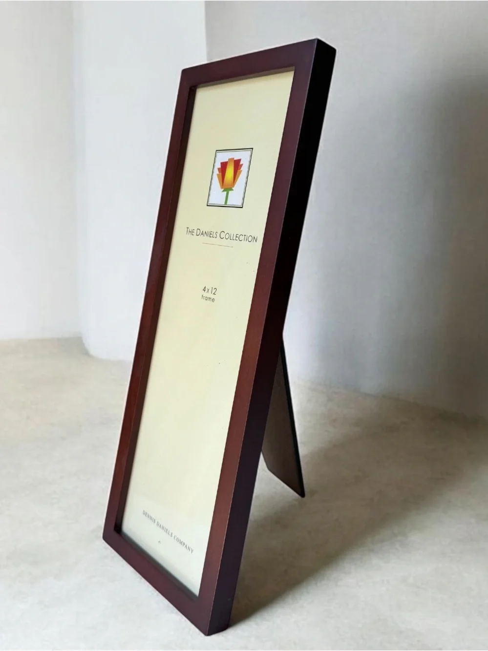 Unique Brown Wood Picture Frame - 4x12